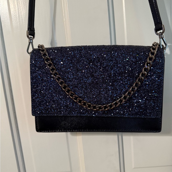 Kate Spade Cameron Sparkle Crossbody Bag with Chain Strap - Picture 3 of 3